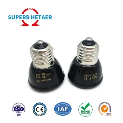 Încălzitor ceramic cu infraroșu îndepărtat 220V 75W pentru terapie medicală